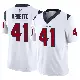 ＃41 Men's Damon Arnette White Limited Houston Texans Vapor F.U.S.E. Jersey