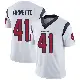 ＃41 Men's Damon Arnette White Limited Houston Texans Vapor Untouchable Jersey