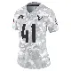 ＃41 Women's Damon Arnette Arctic Camo Limited Houston Texans 2024 Salute to Service Jersey