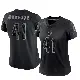 ＃41 Women's Damon Arnette Black Limited Houston Texans Reflective Jersey