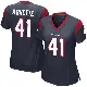 ＃41 Women's Damon Arnette Navy Blue Game Houston Texans Team Color Jersey