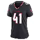 ＃41 Women's Damon Arnette Navy Game Houston Texans Team Jersey