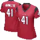 ＃41 Women's Damon Arnette Red Game Houston Texans Alternate Jersey