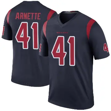 ＃41 Youth Damon Arnette Navy Legend Houston Texans Color Rush Jersey