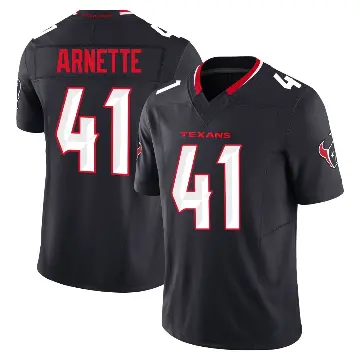＃41 Youth Damon Arnette Navy Limited Houston Texans Alternate Vapor F.U.S.E. Jersey