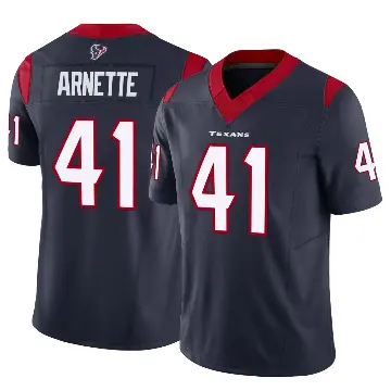 ＃41 Youth Damon Arnette Navy Limited Houston Texans Vapor F.U.S.E. Jersey