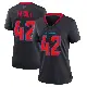 ＃42 Women's Luke Lachey Navy Game Houston Texans 2nd Alternate Jersey