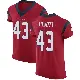 ＃43 Men's Neville Hewitt Red Elite Houston Texans Alternate Vapor Untouchable Jersey