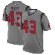 ＃43 Youth Neville Hewitt Gray Legend Houston Texans Inverted Jersey