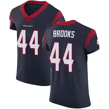 ＃44 Men's British Brooks Navy Blue Elite Houston Texans Team Color Vapor Untouchable Jersey