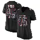 ＃45 Women's E.J. Speed Black Game Houston Texans Fashion Jersey