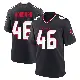＃46 Youth Jackson Woodard Navy Game Houston Texans Team Jersey