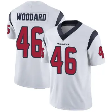 ＃46 Youth Jackson Woodard White Limited Houston Texans Vapor Untouchable Jersey