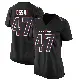 ＃47 Women's K.C. Ossai Black Game Houston Texans Fashion Jersey