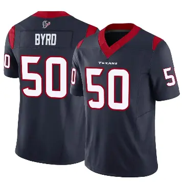 ＃50 Men's Solomon Byrd Navy Limited Houston Texans Vapor F.U.S.E. Jersey