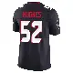 ＃52 Youth Jerry Hughes Navy Limited Houston Texans Alternate Vapor F.U.S.E. Jersey
