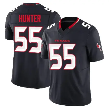 ＃55 Men's Danielle Hunter Navy Limited Houston Texans Alternate Vapor F.U.S.E. Jersey