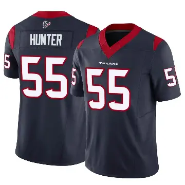 ＃55 Men's Danielle Hunter Navy Limited Houston Texans Vapor F.U.S.E. Jersey
