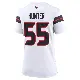 ＃55 Women's Danielle Hunter White Game Houston Texans Jersey