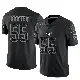＃55 Youth Danielle Hunter Black Limited Houston Texans Reflective Jersey