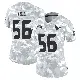 ＃56 Women's Jamal Hill Arctic Camo Limited Houston Texans 2024 Salute to Service Jersey