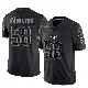 ＃58 Men's Kyonte Hamilton Black Limited Houston Texans Reflective Jersey