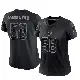 ＃58 Women's Kyonte Hamilton Black Limited Houston Texans Reflective Jersey