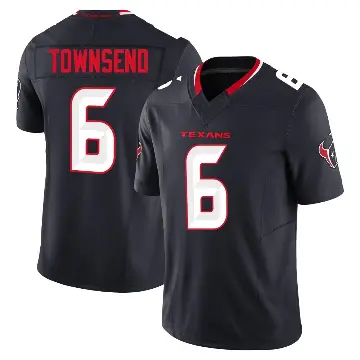 ＃6 Youth Tommy Townsend Navy Limited Houston Texans Alternate Vapor F.U.S.E. Jersey