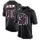 ＃60 Men's Jake Andrews Black Game Houston Texans Fashion Jersey