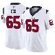 ＃65 Youth Eli Cox White Limited Houston Texans Vapor F.U.S.E. Jersey