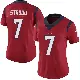 ＃7 Women's C.J. Stroud Red Limited Houston Texans Alternate Vapor Untouchable Jersey