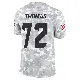 ＃72 Men's Jaylon Thomas Arctic Camo Limited Houston Texans 2024 Salute to Service Jersey