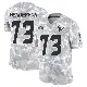＃73 Men's LaDarius Henderson Arctic Camo Limited Houston Texans 2024 Salute to Service Jersey