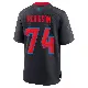 ＃74 Youth Cam Robinson Navy Game Houston Texans 2nd Alternate Jersey