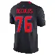 ＃76 Youth Austin Deculus Navy Limited Houston Texans 2nd Alternate Vapor F.U.S.E. Jersey