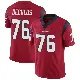 ＃76 Youth Austin Deculus Red Limited Houston Texans Alternate Vapor Untouchable Jersey