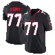 ＃77 Men's Trent Brown Navy Limited Houston Texans Alternate Vapor F.U.S.E. Jersey