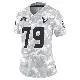 ＃79 Women's Aireontae Ersery Arctic Camo Limited Houston Texans 2024 Salute to Service Jersey