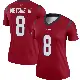 ＃8 Women's John Metchie III Red Legend Houston Texans Jersey