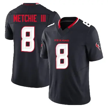 ＃8 Youth John Metchie III Navy Limited Houston Texans Alternate Vapor F.U.S.E. Jersey