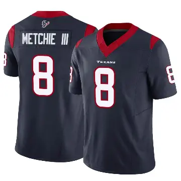 ＃8 Youth John Metchie III Navy Limited Houston Texans Vapor F.U.S.E. Jersey