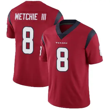 ＃8 Youth John Metchie III Red Limited Houston Texans Alternate Vapor Untouchable Jersey