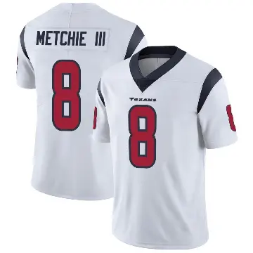 ＃8 Youth John Metchie III White Limited Houston Texans Vapor Untouchable Jersey