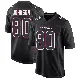 ＃80 Men's Andre Johnson Black Game Houston Texans Fashion Jersey