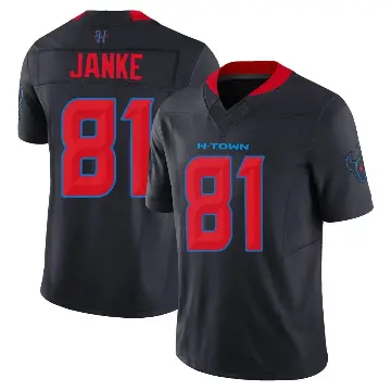 ＃81 Youth Jaxon Janke Navy Limited Houston Texans 2nd Alternate Vapor F.U.S.E. Jersey