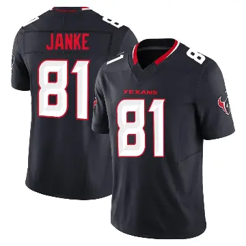 ＃81 Youth Jaxon Janke Navy Limited Houston Texans Alternate Vapor F.U.S.E. Jersey