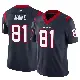 ＃81 Youth Jaxon Janke Navy Limited Houston Texans Vapor F.U.S.E. Jersey