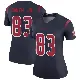 ＃83 Women's Irv Smith Jr. Navy Legend Houston Texans Color Rush Jersey