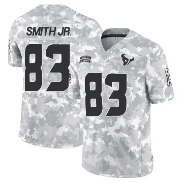 ＃83 Youth Irv Smith Jr. Arctic Camo Limited Houston Texans 2024 Salute to Service Jersey