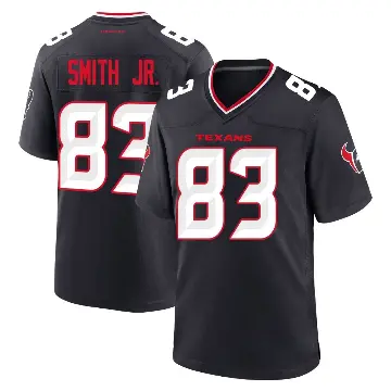 ＃83 Youth Irv Smith Jr. Navy Game Houston Texans Team Jersey